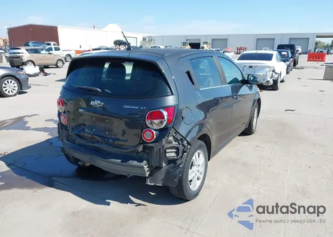 2016 Chevrolet Sonic Lt Auto из США, поврежденный, VIN 1G1JC6SH3G4159706